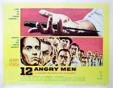 12 Angry Men –  töykeä juristi ja kohtalon kiehtova heilunta?